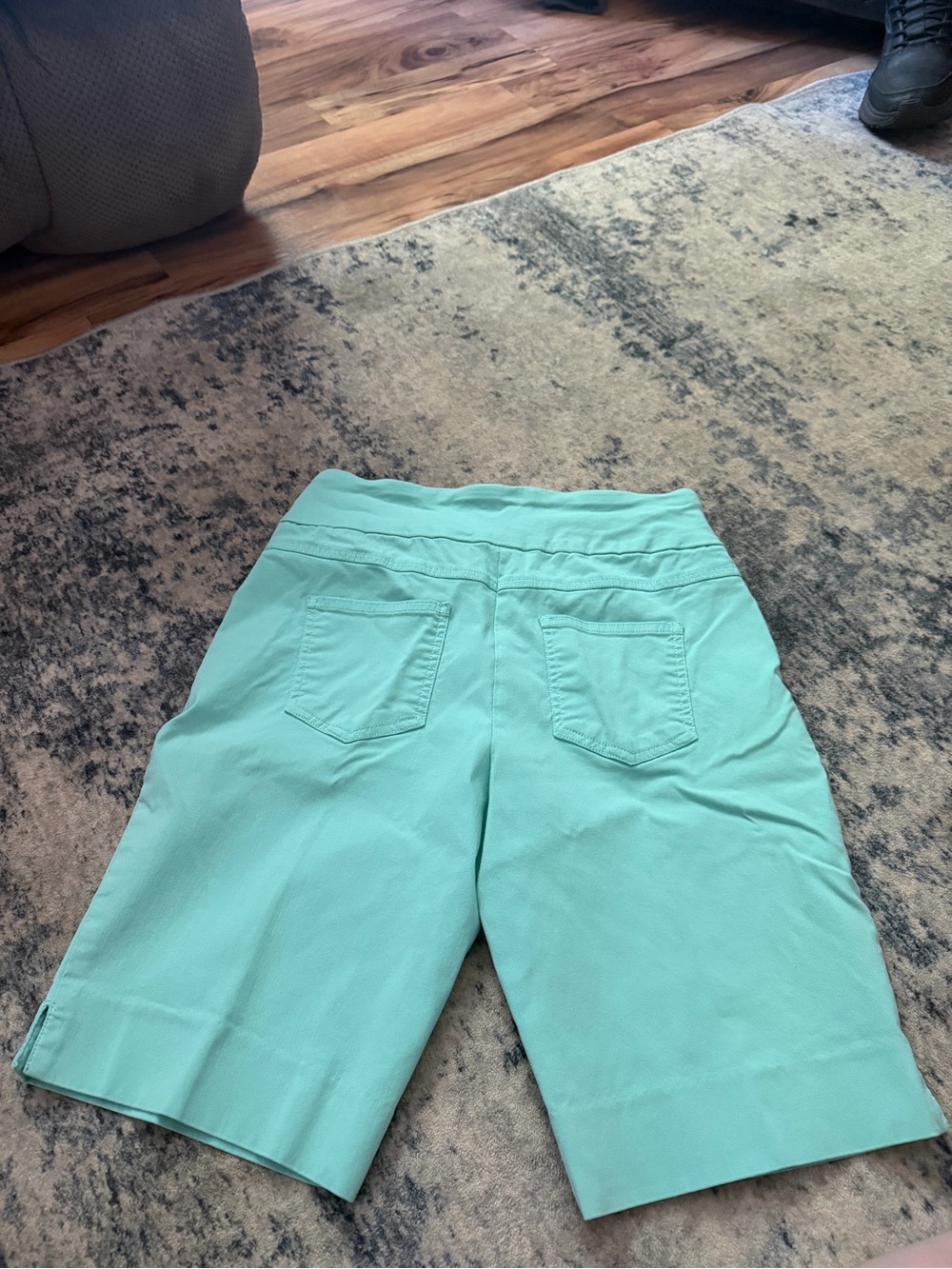 Ruby Rd. Mint Green Bermuda Shorts - Picture 3 of 3